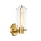 Designers Fountain Skylar 5.25 in. 1-Light Brushed Gold Wall Sconce Light with Clear Glass Shade for Bathrooms D332M-WS-BG - alternate 7